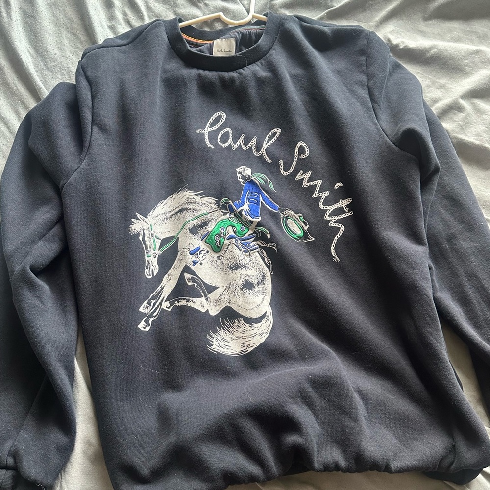Black cowboy Paul Smith crewneck